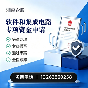 成都软件和集成电路专项资金申报服务