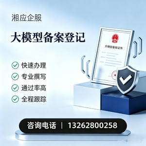 成都大模型备案申报服务