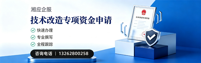 成都技术改造专项资金申报服务