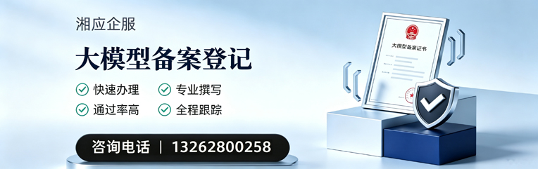 成都大模型备案申报服务