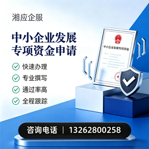 成都中小企业发展专项资金申报服务
