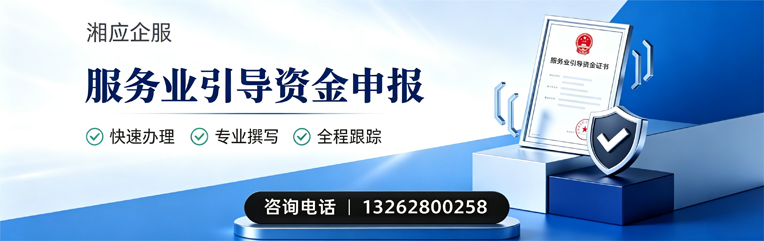 成都服务业引导资金申报服务