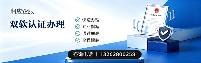 成都双软认证申报服务